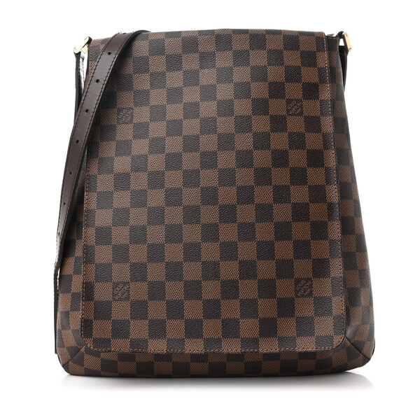 Louis Vuitton Damier Ebene Musette Gm #183615L92B - Picture 1 of 11